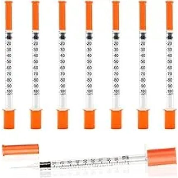 Sterile Syringe 30 Guage 5/16″ 1ML 10-Pack